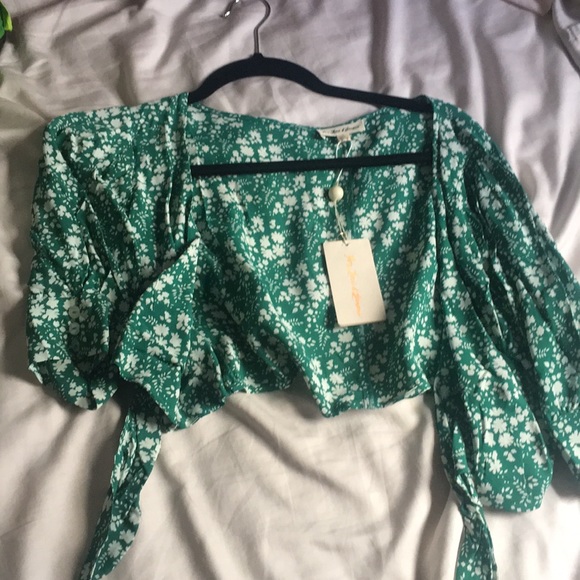 For love and lemons green top size L - Picture 2 of 5